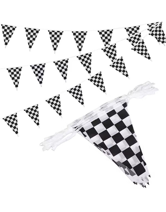 F1 Racing Triangle 3 metre Flag Banner